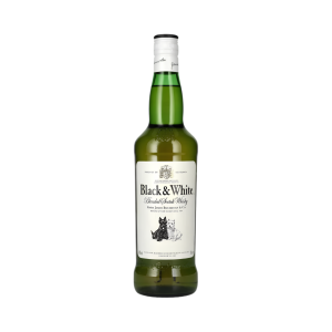 Black and White Blended Scotch Whisky 750ML